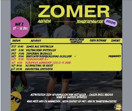 Zomerbus Overhees