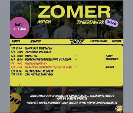 Zomerbus Overhees