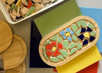 Mozaïeken op de kinderboerderij