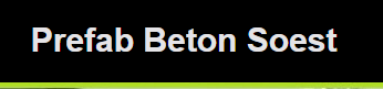 Prefab Beton